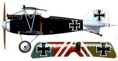 Иллюстрация к книге — Боевое применение германских истребителей Albatros в Первой мировой войне [pic_146.jpg]