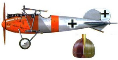 Иллюстрация к книге — Боевое применение германских истребителей Albatros в Первой мировой войне [pic_149.jpg]