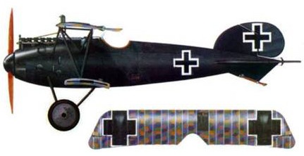 Иллюстрация к книге — Боевое применение германских истребителей Albatros в Первой мировой войне [pic_156.jpg]