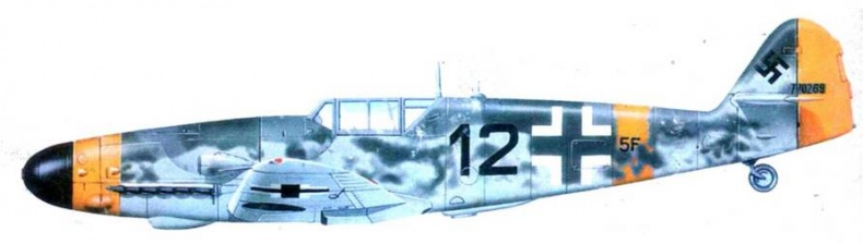 Иллюстрация к книге — Messtrstlnitt Bf 109. Часть 6 [pic_119.jpg]