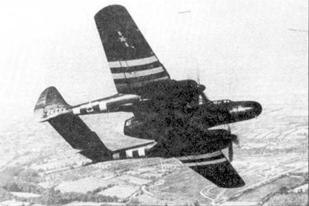 Иллюстрация к книге — Nortrop P-61 BLack Widow. Тяжелый ночной истребитель США [pic_114.jpg]