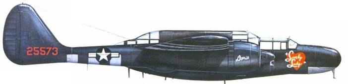 Иллюстрация к книге — Nortrop P-61 BLack Widow. Тяжелый ночной истребитель США [pic_171.jpg]