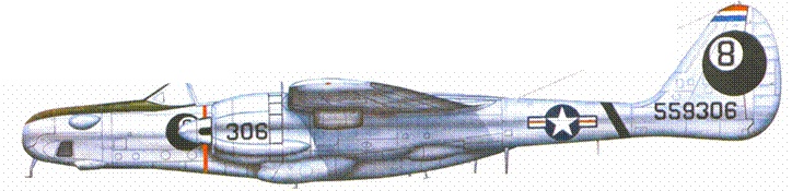 Иллюстрация к книге — Nortrop P-61 BLack Widow. Тяжелый ночной истребитель США [pic_180.jpg]