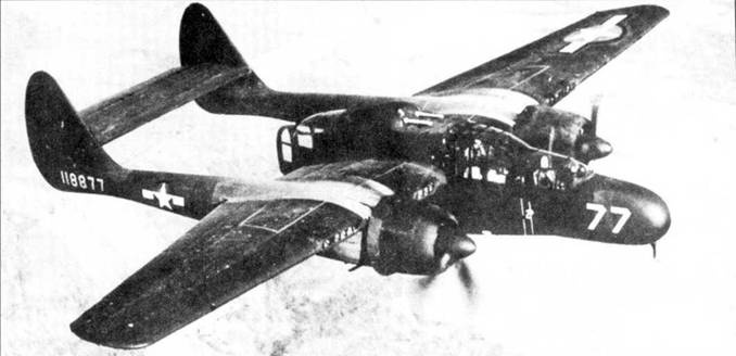 Иллюстрация к книге — Nortrop P-61 BLack Widow. Тяжелый ночной истребитель США [pic_29.jpg]