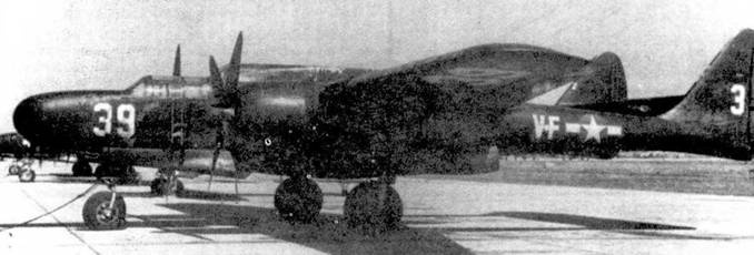 Иллюстрация к книге — Nortrop P-61 BLack Widow. Тяжелый ночной истребитель США [pic_81.jpg]