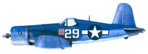Иллюстрация к книге — Асы США пилоты F4U «Corsair» [pic_188.jpg]