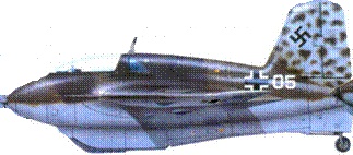 Иллюстрация к книге — Me 163 ракетный истребитель Люфтваффе [pic_153.jpg]