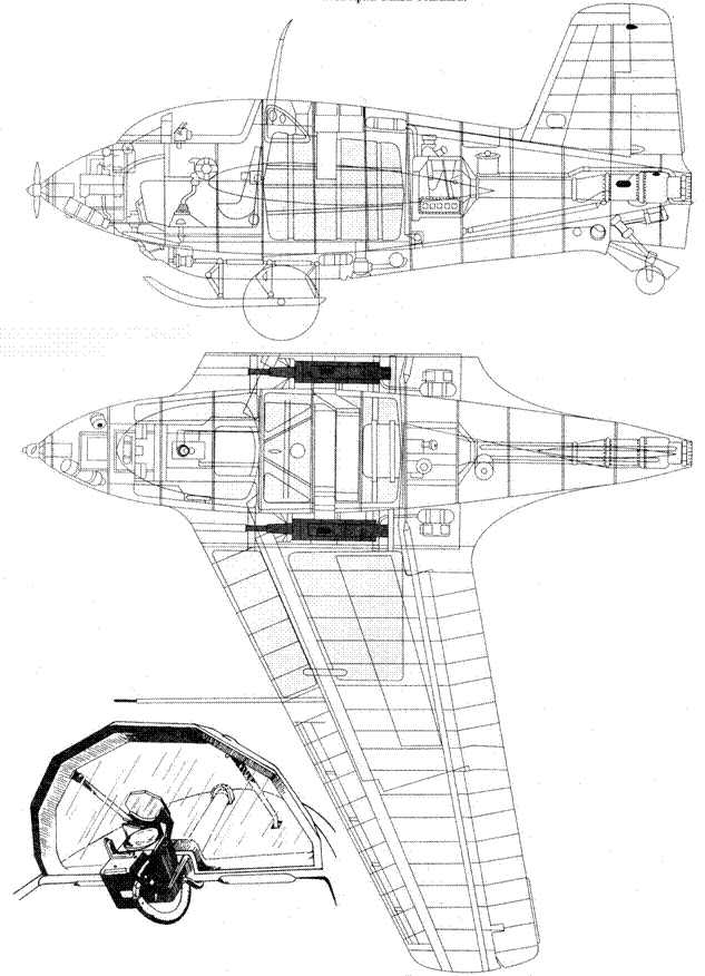 Иллюстрация к книге — Me 163 ракетный истребитель Люфтваффе [pic_75.jpg]