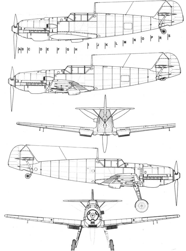 Иллюстрация к книге — Асы люфтваффе пилоты Bf 109 в Испании [pic_115.jpg]