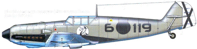 Иллюстрация к книге — Асы люфтваффе пилоты Bf 109 в Испании [pic_189.jpg]