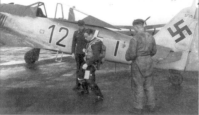 Иллюстрация к книге — Асы люфтваффе пилоты Fw 190 на Западном фронте [pic_45.jpg]