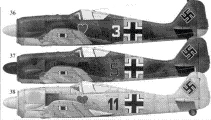 Иллюстрация к книге — Асы люфтваффе. Пилоты Fw 190 на Восточном фронте [pic_66.jpg]