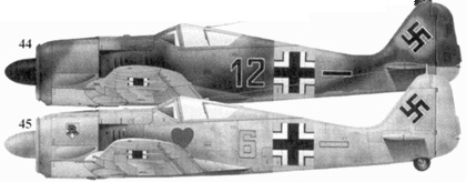 Иллюстрация к книге — Асы люфтваффе. Пилоты Fw 190 на Восточном фронте [pic_82.jpg]