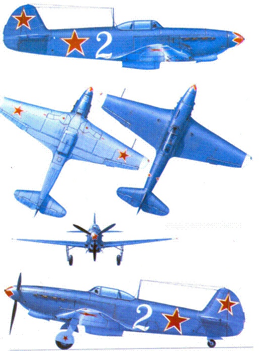 Иллюстрация к книге — Як-1/3/7/9 во второй мировой войне Часть 3 [pic_108.jpg]