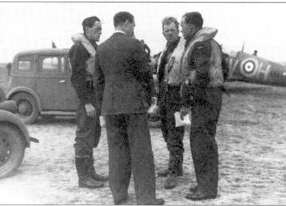 Иллюстрация к книге — Британские асы пилоты «Спитфайров» Часть 1 [pic_135.jpg]