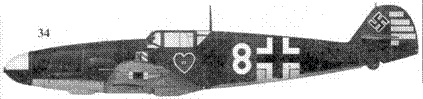 Иллюстрация к книге — Асы Люфтваффе Пилоты люфтваффе Bf 109 на Восточном Фронте [pic_117.jpg]