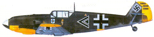 Иллюстрация к книге — Асы Люфтваффе Пилоты люфтваффе Bf 109 на Восточном Фронте [pic_164.jpg]