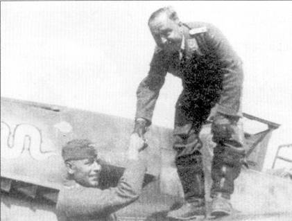 Иллюстрация к книге — Асы Люфтваффе Пилоты люфтваффе Bf 109 на Восточном Фронте [pic_22.jpg]