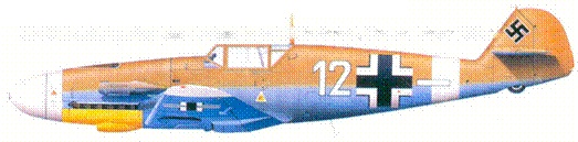 Иллюстрация к книге — Асы Люфтваффе пилоты Bf 109 на Средиземноморье [pic_134.jpg]