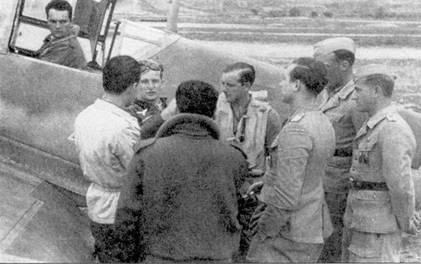 Иллюстрация к книге — Асы Люфтваффе пилоты Bf 109 на Средиземноморье [pic_188.jpg]