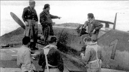Иллюстрация к книге — Асы Люфтваффе пилоты Bf 109 на Средиземноморье [pic_190.jpg]