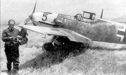 Иллюстрация к книге — Асы Люфтваффе пилоты Bf 109 на Средиземноморье [pic_193.jpg]