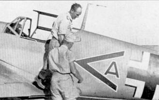 Иллюстрация к книге — Асы Люфтваффе пилоты Bf 109 на Средиземноморье [pic_206.jpg]