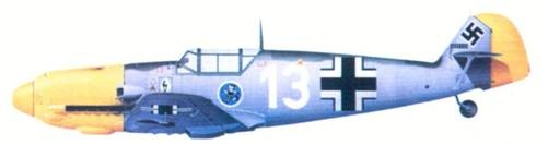 Иллюстрация к книге — Асы Люфтваффе пилоты Bf 109 D/E 1939-41 [pic_20.jpg]