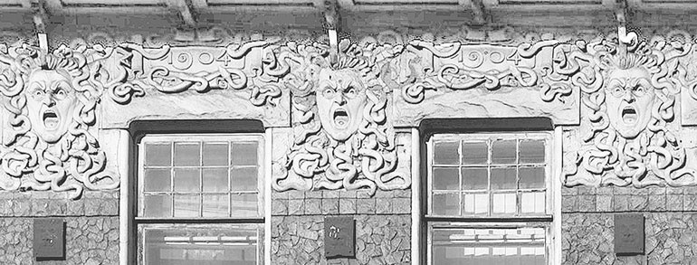 Иллюстрация к книге — Повести каменных горожан. Очерки о декоративной скульптуре Санкт-Петербурга [i_006.jpg]