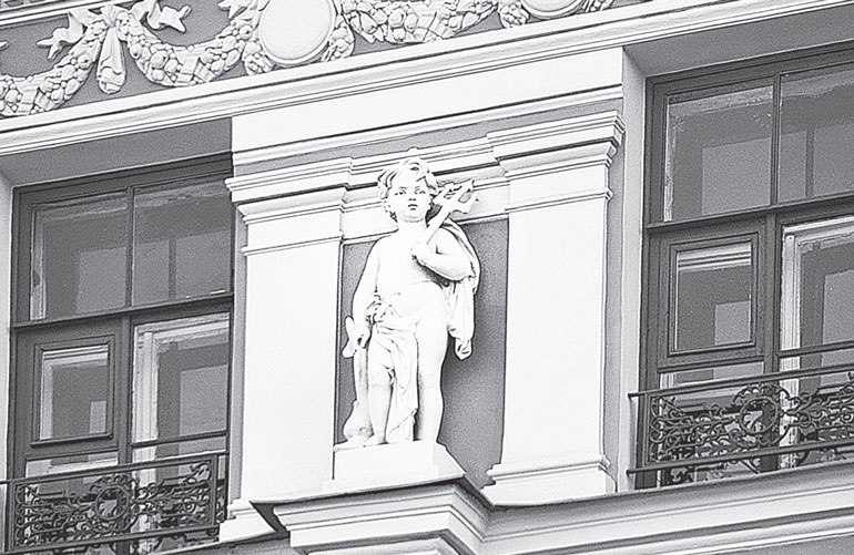 Иллюстрация к книге — Повести каменных горожан. Очерки о декоративной скульптуре Санкт-Петербурга [i_015.jpg]