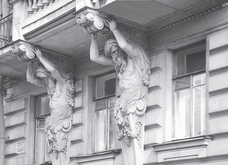 Иллюстрация к книге — Повести каменных горожан. Очерки о декоративной скульптуре Санкт-Петербурга [i_117.jpg]