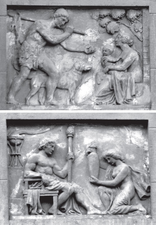 Иллюстрация к книге — Повести каменных горожан. Очерки о декоративной скульптуре Санкт-Петербурга [i_139.jpg]