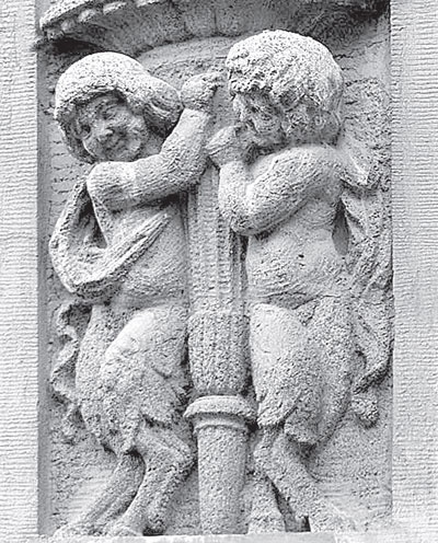 Иллюстрация к книге — Повести каменных горожан. Очерки о декоративной скульптуре Санкт-Петербурга [i_154.jpg]