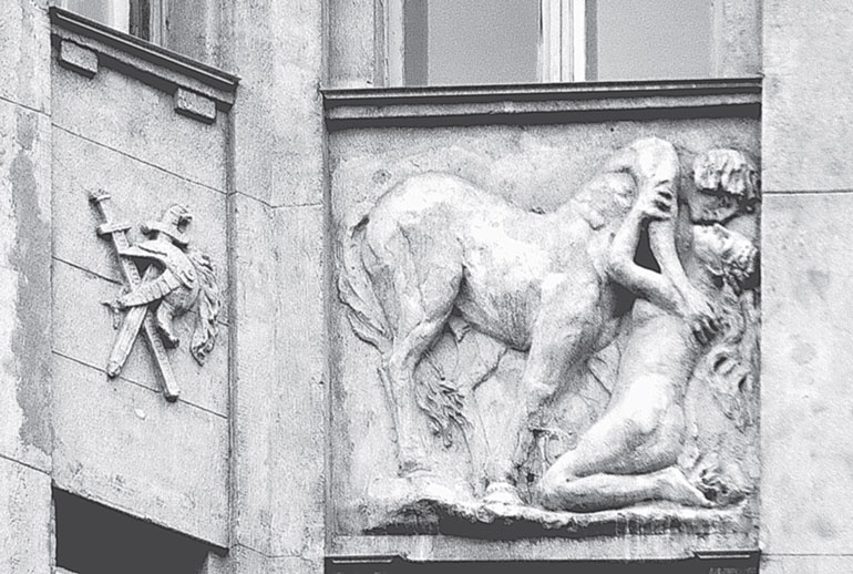 Иллюстрация к книге — Повести каменных горожан. Очерки о декоративной скульптуре Санкт-Петербурга [i_179.jpg]