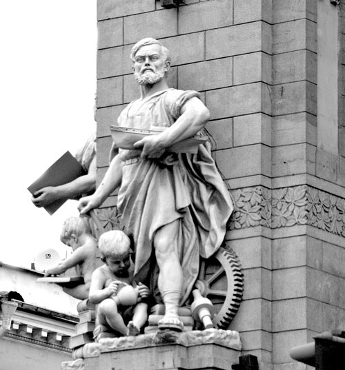 Иллюстрация к книге — Повести каменных горожан. Очерки о декоративной скульптуре Санкт-Петербурга [i_270.jpg]