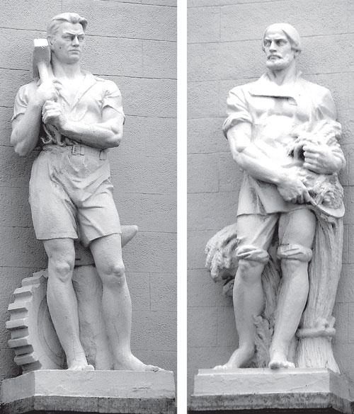 Иллюстрация к книге — Повести каменных горожан. Очерки о декоративной скульптуре Санкт-Петербурга [i_309.jpg]