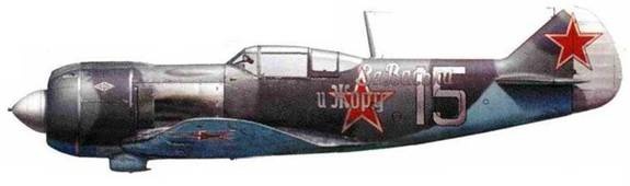 Иллюстрация к книге — Советские асы пилоты ЛаГГ-3, Ла-5/7 [pic_115.jpg]