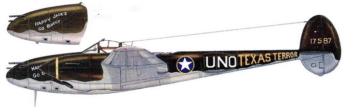 Иллюстрация к книге — Р-38 Lightning Фотоархив [pic_189.jpg]