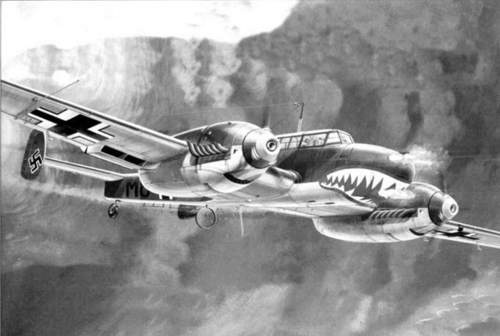 Иллюстрация к книге — Messerschmitt Bf 110 [pic_1.jpg]