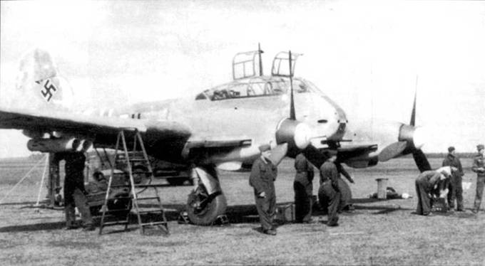 Иллюстрация к книге — Messershmitt Me 210/410 [pic_133.jpg]