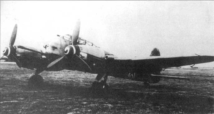 Иллюстрация к книге — Messershmitt Me 210/410 [pic_140.jpg]