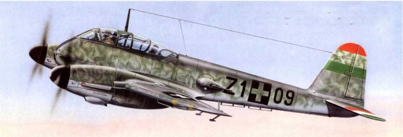 Иллюстрация к книге — Messershmitt Me 210/410 [pic_185.jpg]