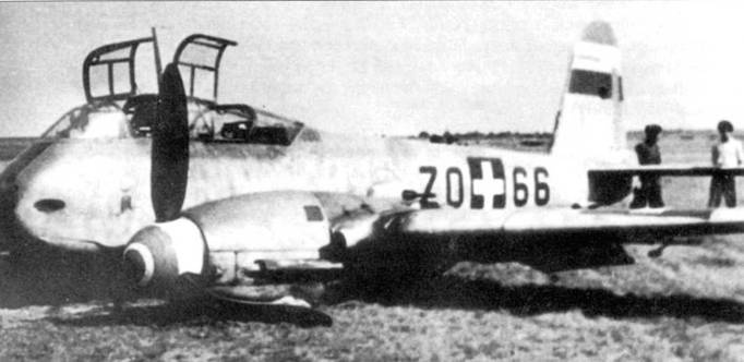 Иллюстрация к книге — Messershmitt Me 210/410 [pic_60.jpg]