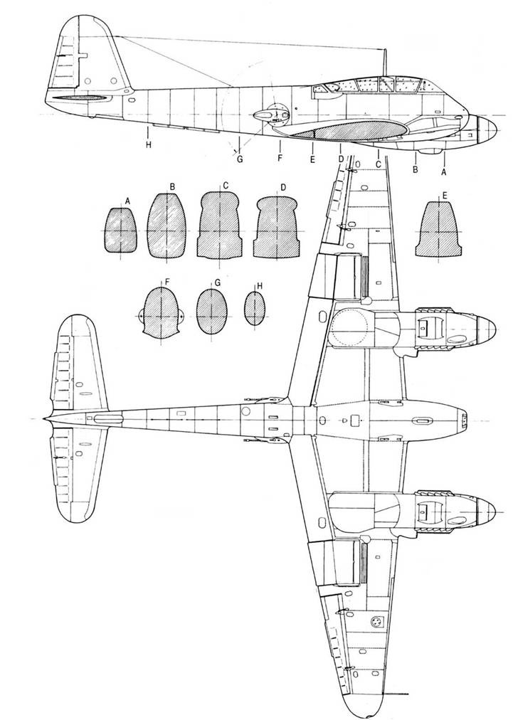Иллюстрация к книге — Messershmitt Me 210/410 [pic_95.jpg]