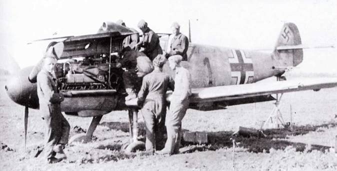 Иллюстрация к книге — Истребители Люфтваффе в небе СССР. Операция «Барбаросса» июнь – декабрь 1941 г. [pic_156.jpg]