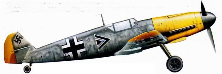 Иллюстрация к книге — Истребители Люфтваффе в небе СССР. Операция «Барбаросса» июнь – декабрь 1941 г. [pic_213.jpg]