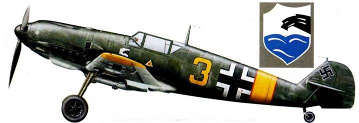 Иллюстрация к книге — Истребители Люфтваффе в небе СССР. Операция «Барбаросса» июнь – декабрь 1941 г. [pic_215.jpg]