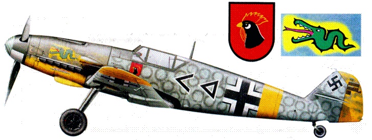 Иллюстрация к книге — Истребители Люфтваффе в небе СССР. Операция «Барбаросса» июнь – декабрь 1941 г. [pic_218.jpg]