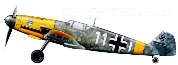 Иллюстрация к книге — Истребители Люфтваффе в небе СССР. Операция «Барбаросса» июнь – декабрь 1941 г. [pic_223.jpg]