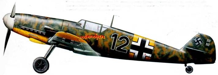 Иллюстрация к книге — Истребители Люфтваффе в небе СССР. Операция «Барбаросса» июнь – декабрь 1941 г. [pic_226.jpg]